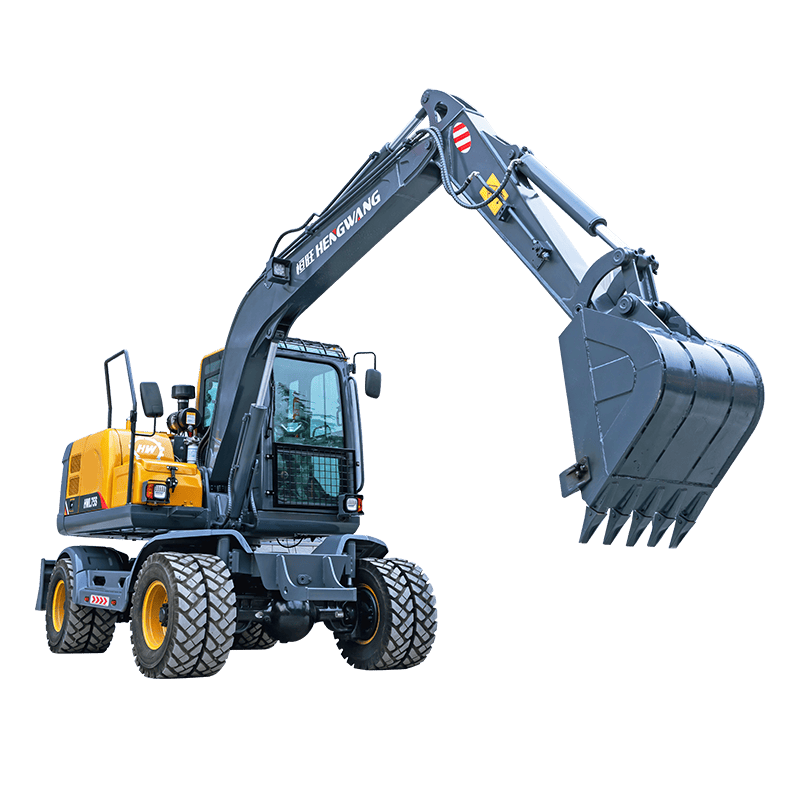 HWL75S Excavadora sobre ruedas